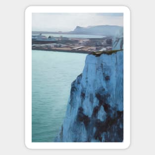 Dover Cliffs Pastel Sticker